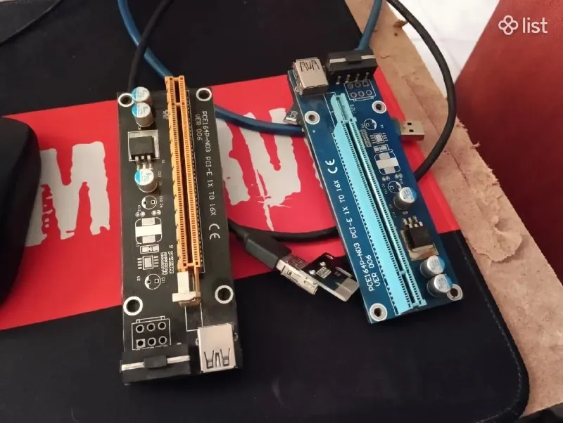 PCI-E 1X to 16x PCIE164P-N03