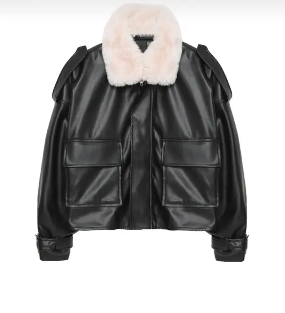 Кожаная куртка с мехом внутри — Батуми — 150 ₾