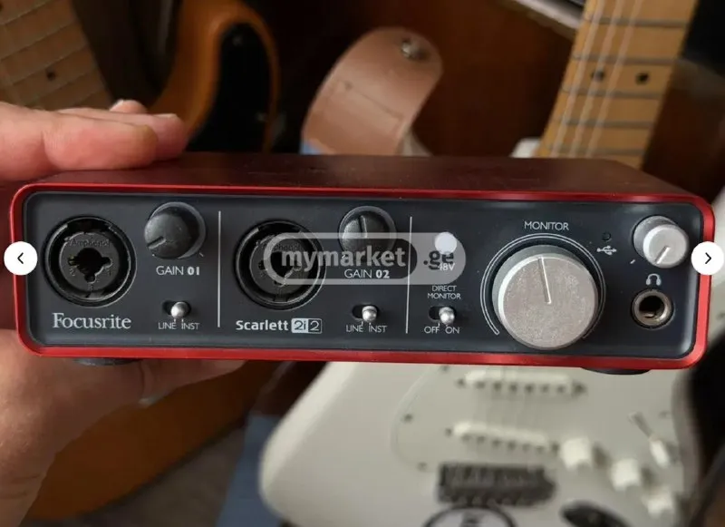 Звуковая карта Focusrite 2i2 usb
