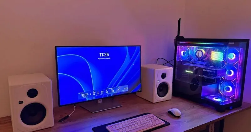 Геймерский ПК с монитором Dell U2724D