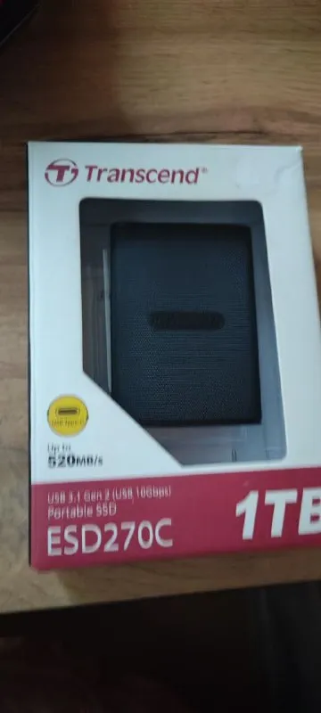 Transcend esd270c 1tb portable ssd