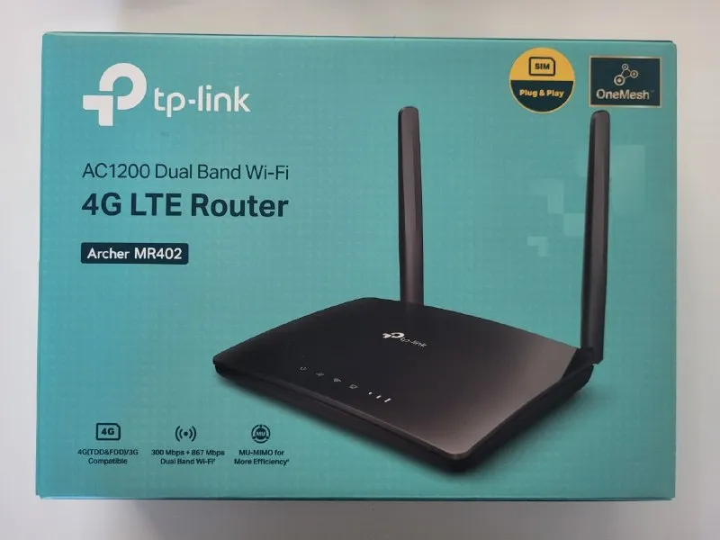 4G LTE Wi-Fi роутер TP-Link Archer MR402