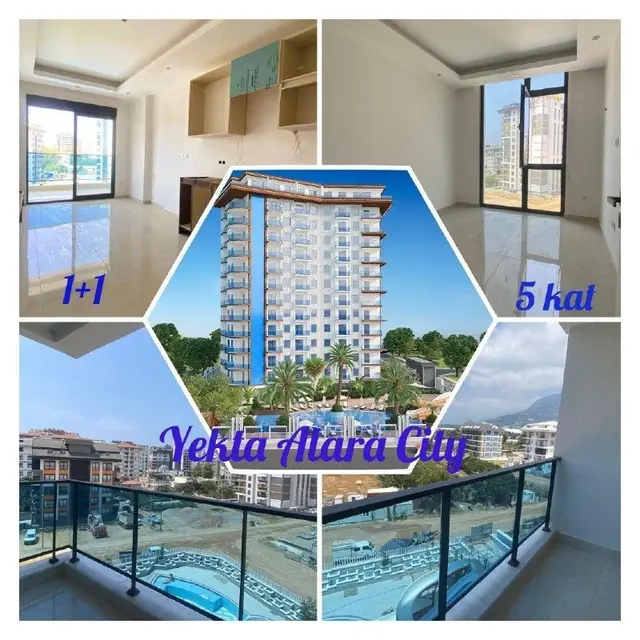 💥🏡💥 Комплекс «Yekta Alara City Residence» — это новая жилая локация в развитом районе Махмутлар. Приватность в самом центре — это жилой комплекс премиум-класса «Alara City Residence». Здесь все гот — Анталия — 135 000 €