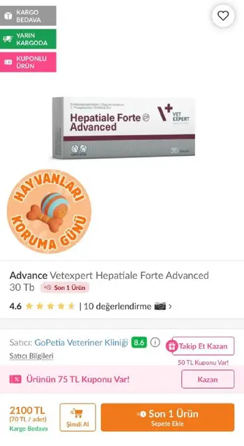 Лекарство для печени собакам — Анталия — 1 000 ₺
