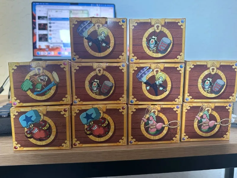 Запечатанные игрушки Happy Meal с Ван Пис