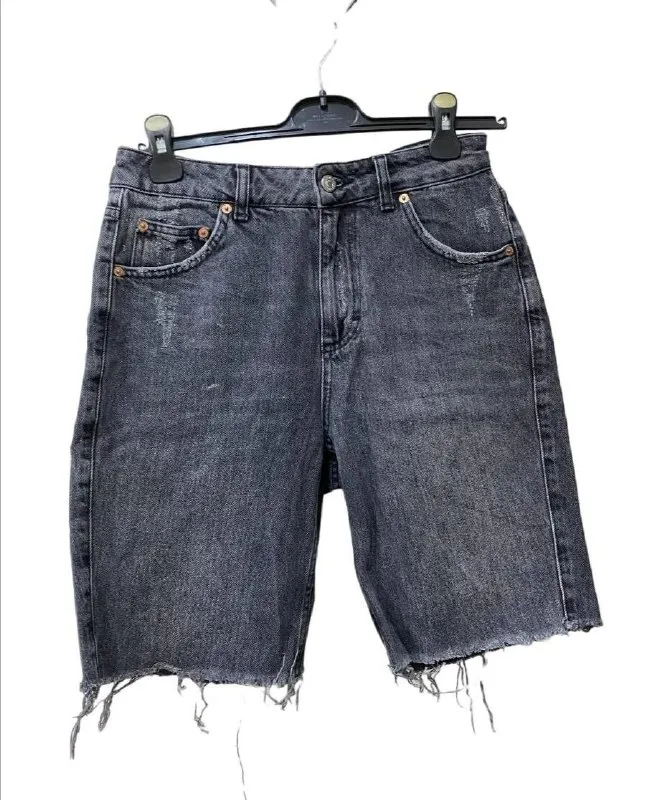 Denim shorts Topshop черные джинсовые шорты