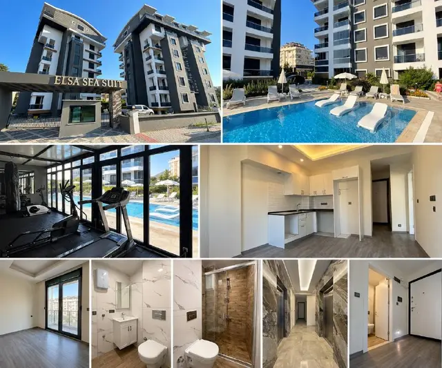 Квартира 1+1 в Газипаше — Анталия — 65 000 €