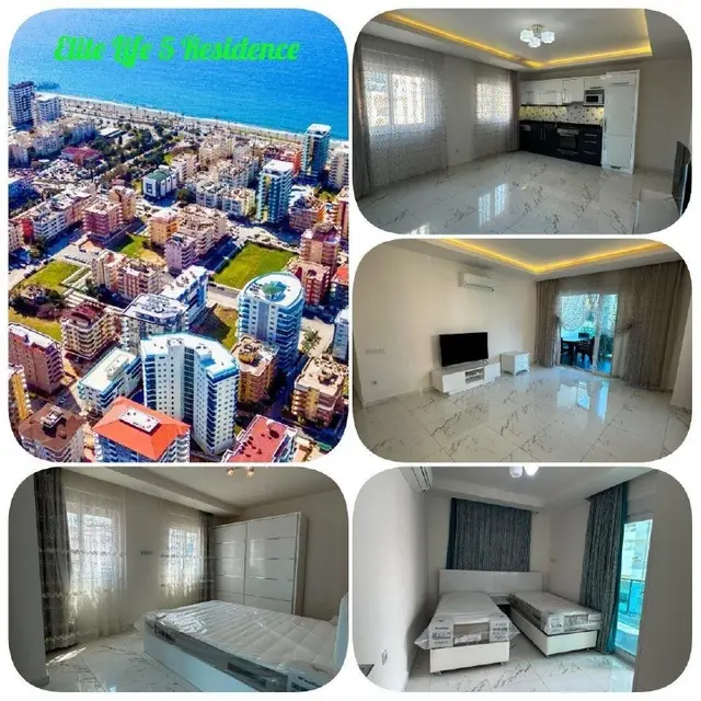 2+1 с мебелью и техникой — Анталия — 130 000 €
