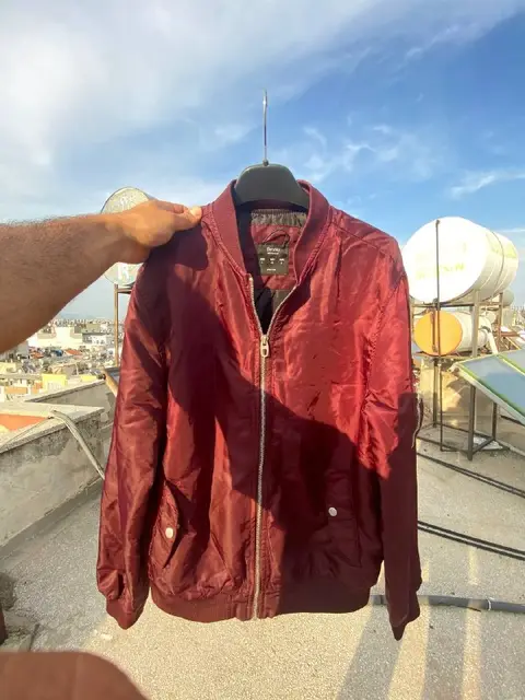 Бордовая куртка Bershka марки L — Стамбул — 990 ₺