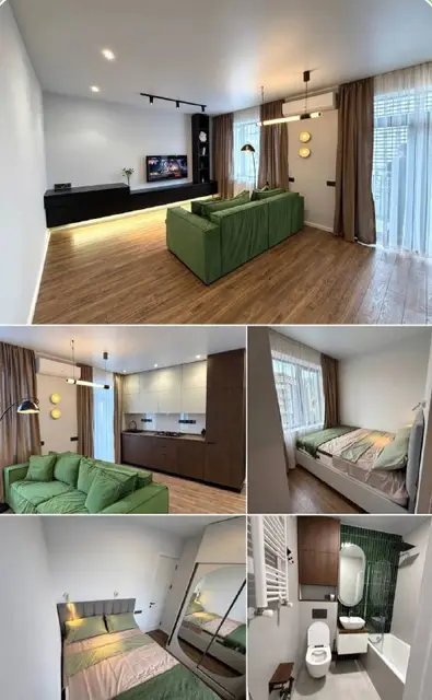 Новую квартиру с отдельной спальней и видом на море — Батуми — 700 $