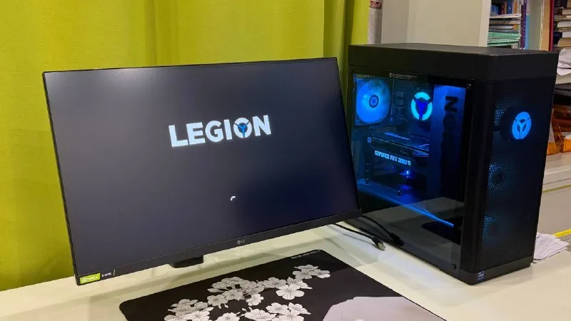 Игровой ПК Lenovo Legion i9/ RTX3080 Ti + монитор 240 Гц и аксессуары