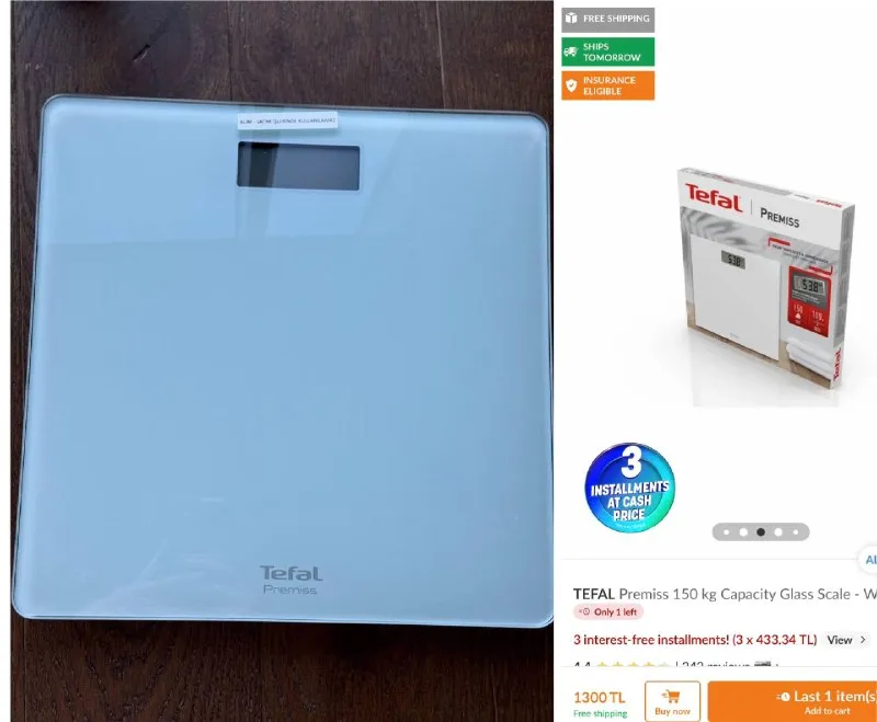 Весы Tefal Premiss