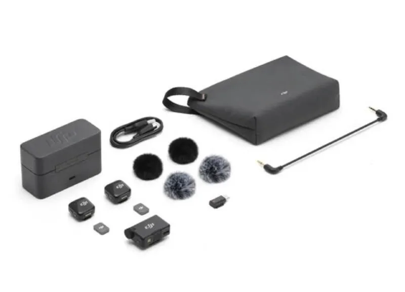 DJI MIC MINI 2 TX + 1 RX + CHARGING CASE Grey