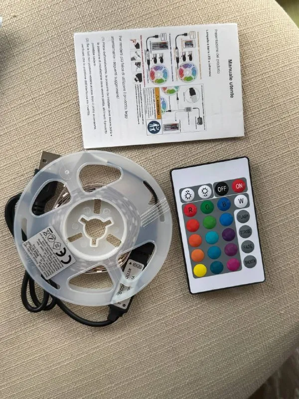 RGB LED лента с пультом ДУ