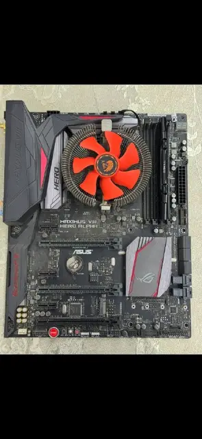 ASUS MAXIMUS VIII HERO мат плата с озу и процессором — Ереван — 40 000 ֏
