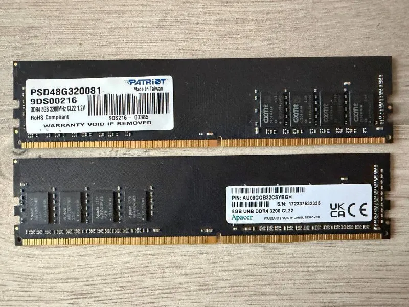Оперативная память DDR4 16ГБ