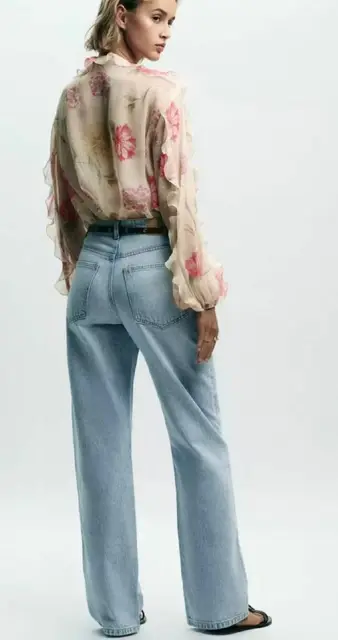 Джинсы Zara средней посадки Regular fit 34 размер — Tbilisi — 40 ₾