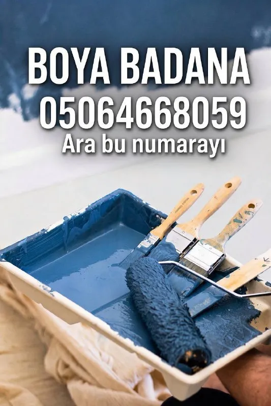Boya badana yapılır