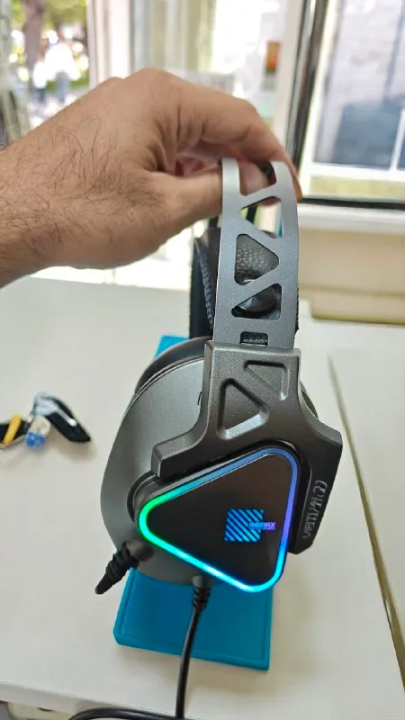 Наушники игровые с rgb подсветкой Remax