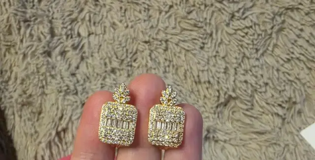Роскошные серьги из серебра 925 пробы — Алматы — 60 000 ₸