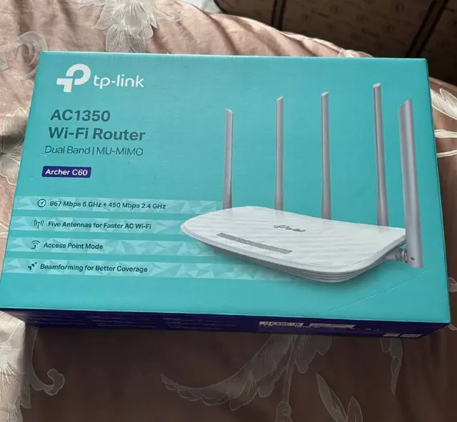 Роутер wi-fi tp-link ac1350 c60 — Батуми — 70 ₾