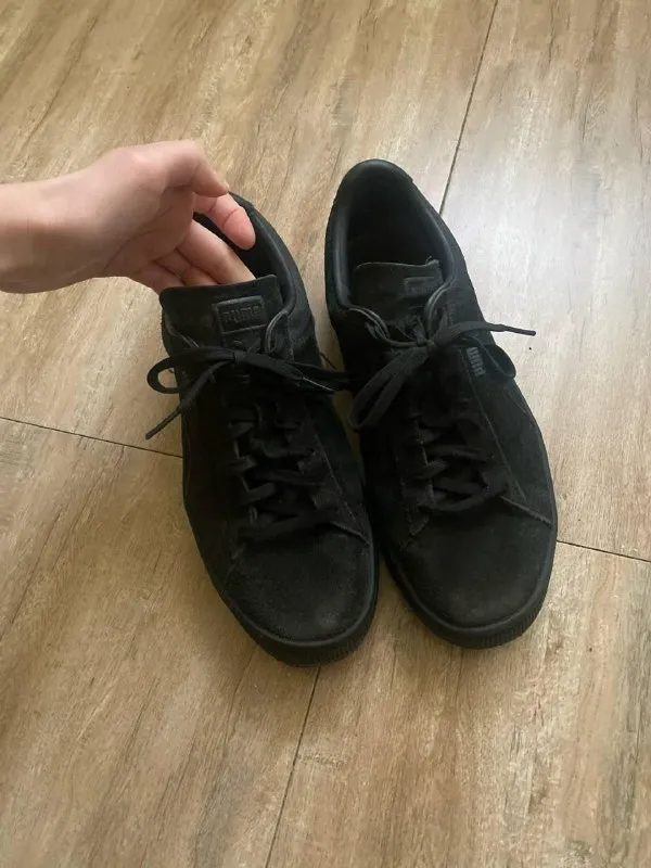 Замшевые кеды Puma