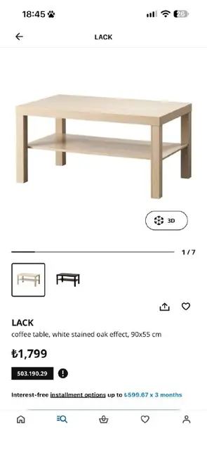 Новый стол — Анталия — 1 500 ₺