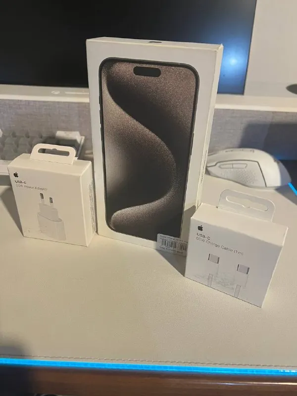 Iphone 15 pro max Natural Titanium 256 гб