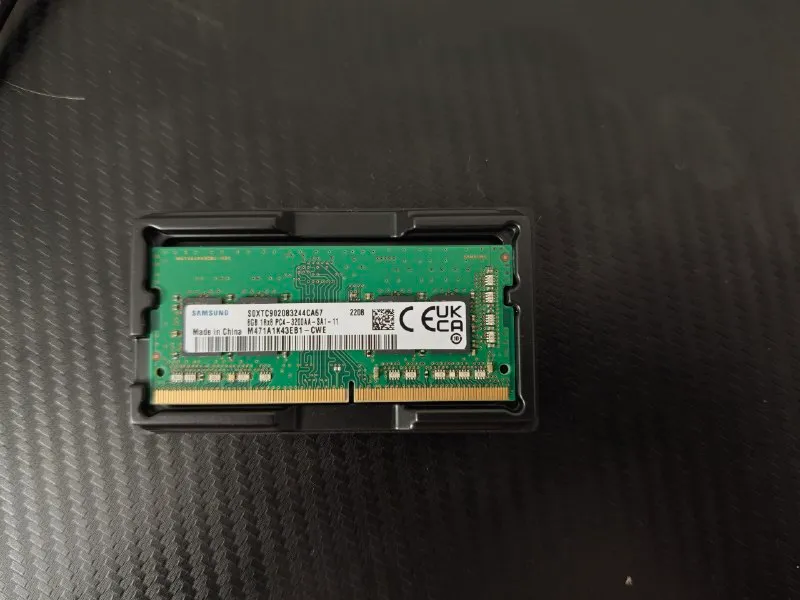 Оперативная память SODIMM DDR4 Samsung 8GB 1Rx8 PC4-3200AA-SA1-11