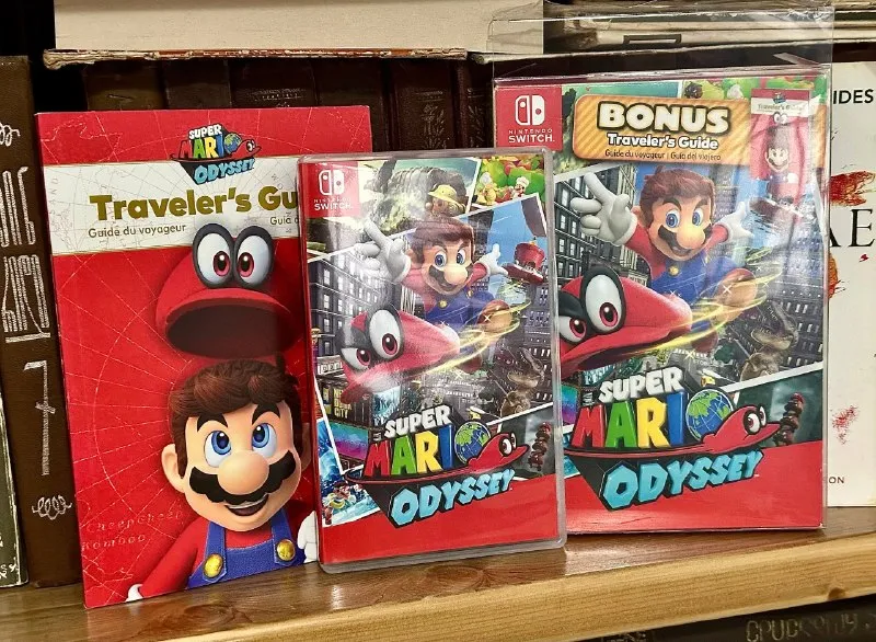 Боксовое издание Super Mario Odyssey для Nintendo Switch