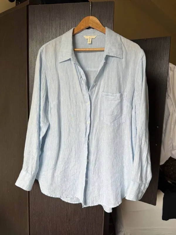 Рубашка H&M LINEN