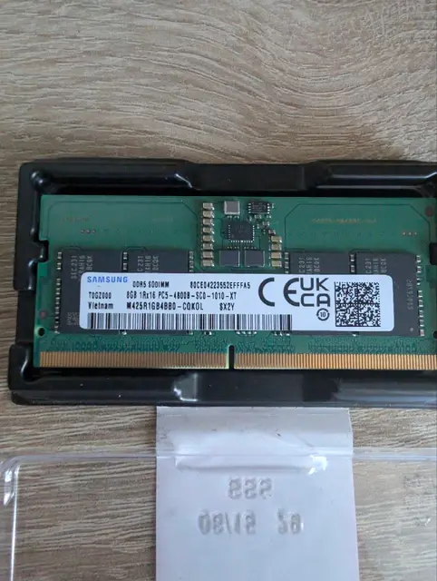 RAM 8 GB Samsung DDR5 SODIMM — Батуми — 200 ₾