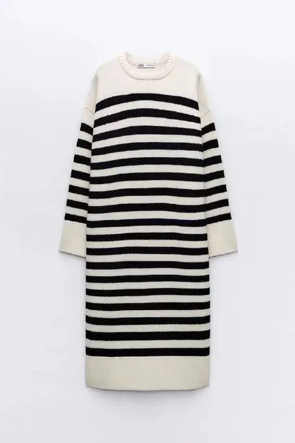 Платье Zara из трикотажа в полоску — Батуми — 35 ₾