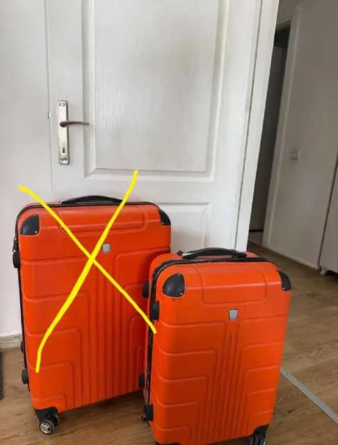 Чемодан M 38×56 см — Анталия — 500 ₺