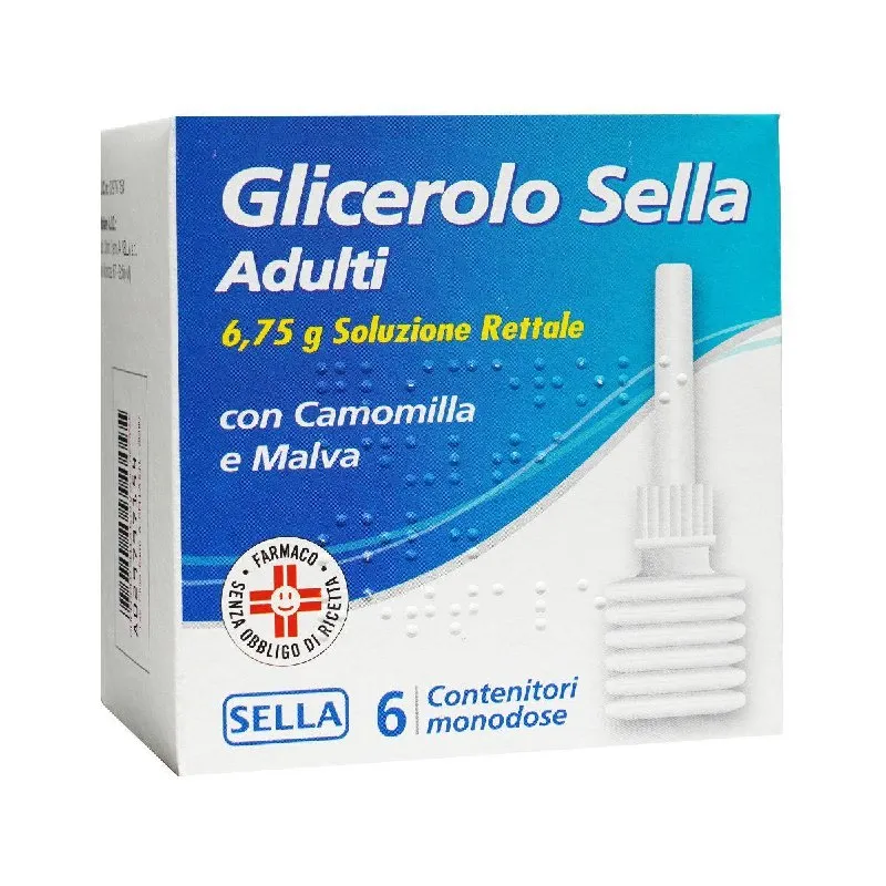 Микроклизмы с глицерином Glicerolo Sella Adulti