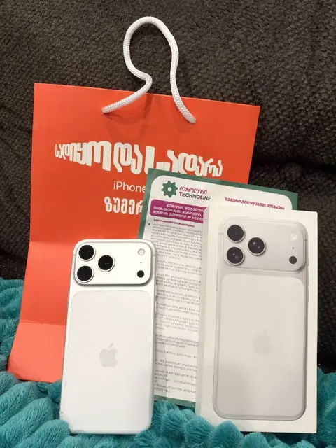 IPhone 17 pro max 256gb silver — Batumi — 2,900 ₾