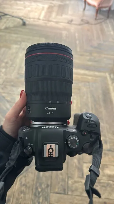 Камера canon r6 с объективом rf 24-70