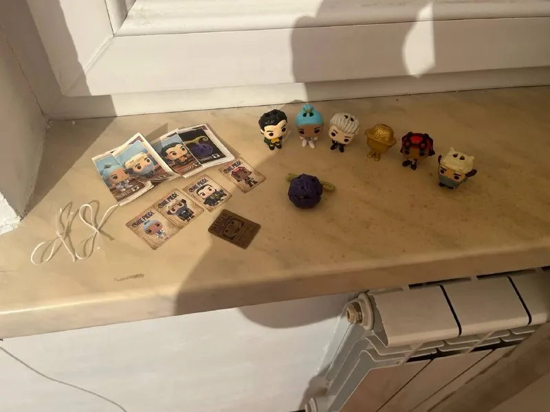 Коллекция фигурок Kinder Joy x Funko Pop по аниме One Piece