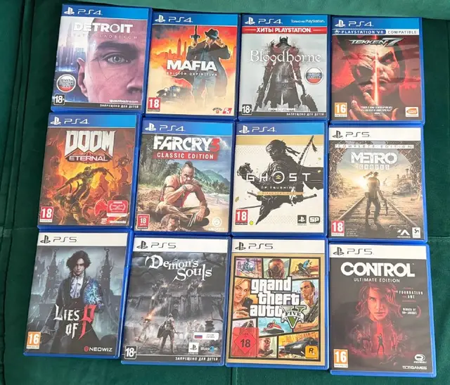 Игры для ps4/ps5 — Тбилиси — 50 ₾