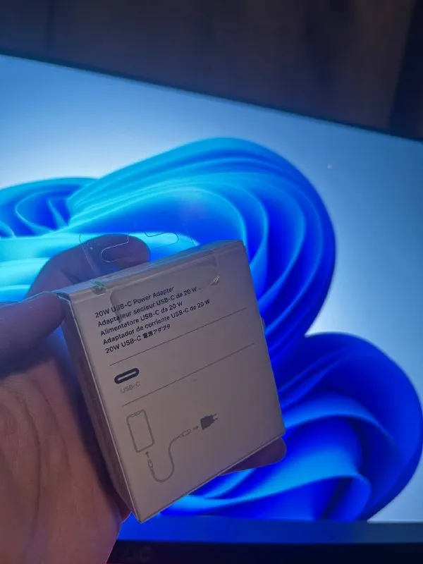Оригинальный блок питание apple на type-c