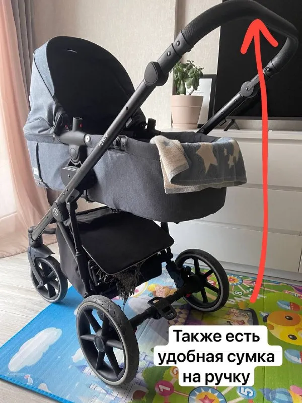 Новая коляска 2в1 трансформер