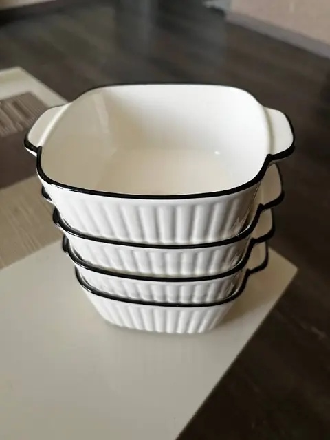4 формы для запекания керамические порционные 12×12×5 — Тбилиси — 40 ₾