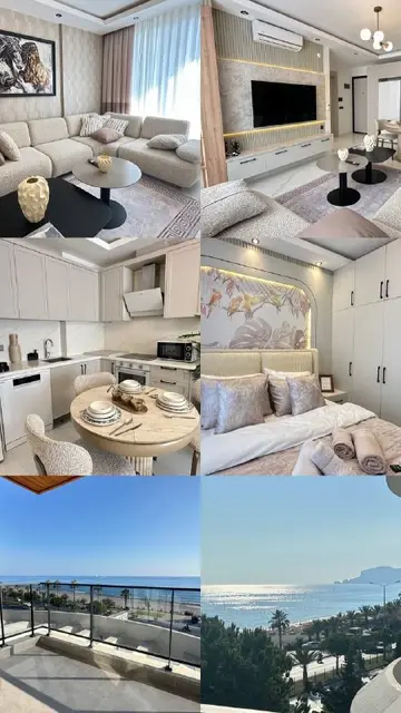 Квартира 1+1 с видом на море — Анталия — 3 000 ₺