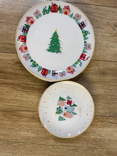 Фарфор новогодний 3+3 — Батуми — 50 ₾