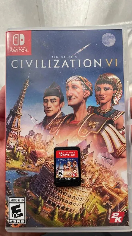Картридж с шестой цивой (Civilization VI) для Nintendo Switch