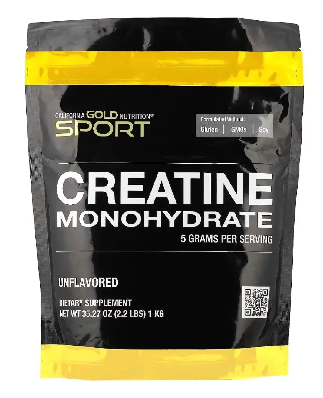 Креатин Моногидрат «California Gold Nutrition SPORT»