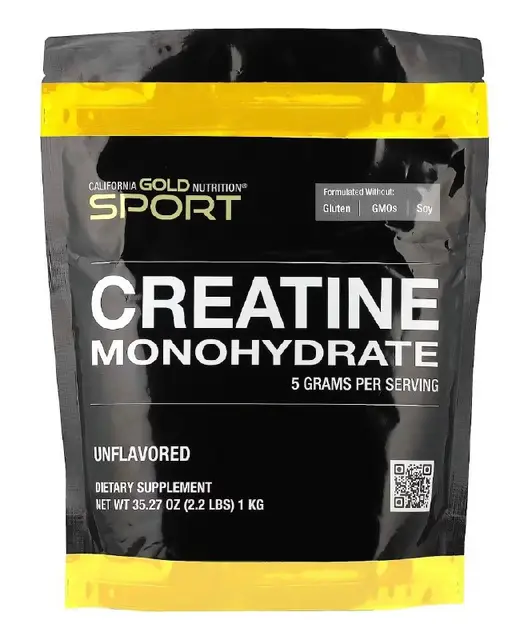 Креатин Моногидрат «California Gold Nutrition SPORT» — Тбилиси — 160 ₾