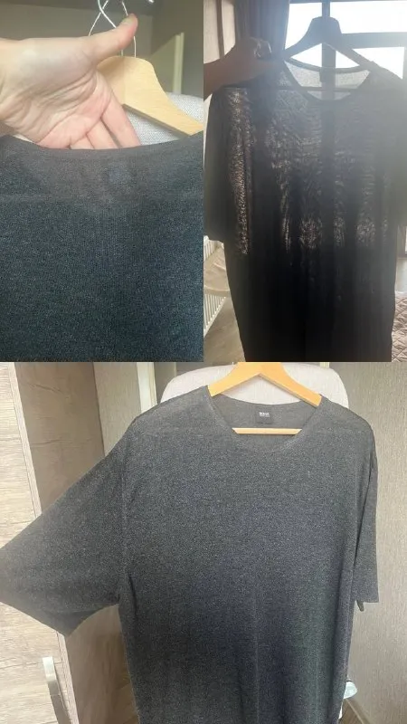 Майка сеткой Hugo boss