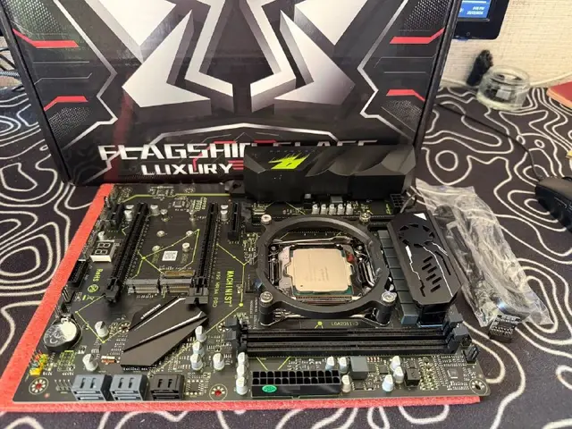 Комбо материнская плата Machinist x99 MR9A PRO + процессор Intel Xeon e5-2690v3 + TPM 2.0 модуль — Tbilisi — 250 ₾