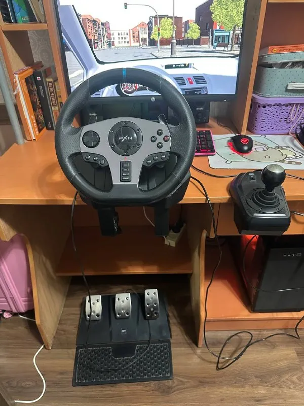 Игровой руль PXN V9